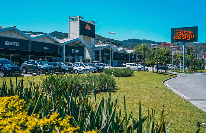 O maior Open Mall de decoração de Santa Catarina.